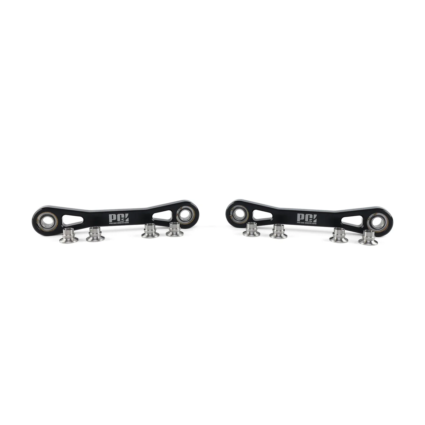 PCI Racing Rear Spherical Toe Links Honda Civic EF/ CRX (1988-1991) Black - Pair - Image 2