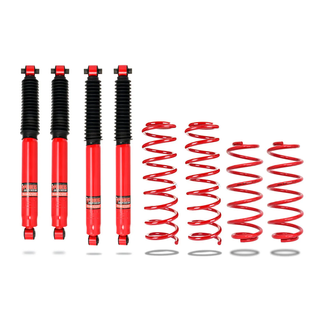 Pedders Lift Kit for Jeep Wrangler JL Unlimited 3.6L V6 (2018-2022) TrakRyder 2" Lift Medium or Heavy Duty