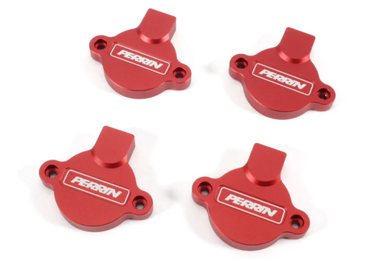 Perrin Cam Solenoid Covers Subaru WRX (15-25) Black / Blue / Red/ Yellow/ Hyper Pink - Image 7