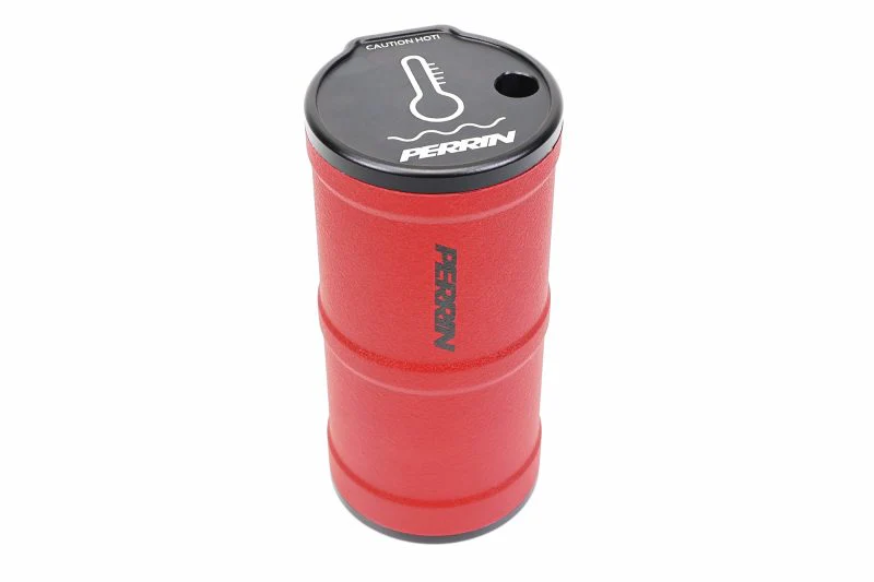 Perrin Coolant Overflow Tank Subaru WRX STI (04-21) WRX (02-25) Black/ Hyper Pink/ Neon Yellow/ Red - Image 2