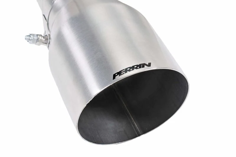 Perrin Exhaust Subaru WRX (2022-2025) Single Exit Cat-back w/ 4.5" Slash-Cut Stainless Tip - PSP-EXT-354BR - Image 7