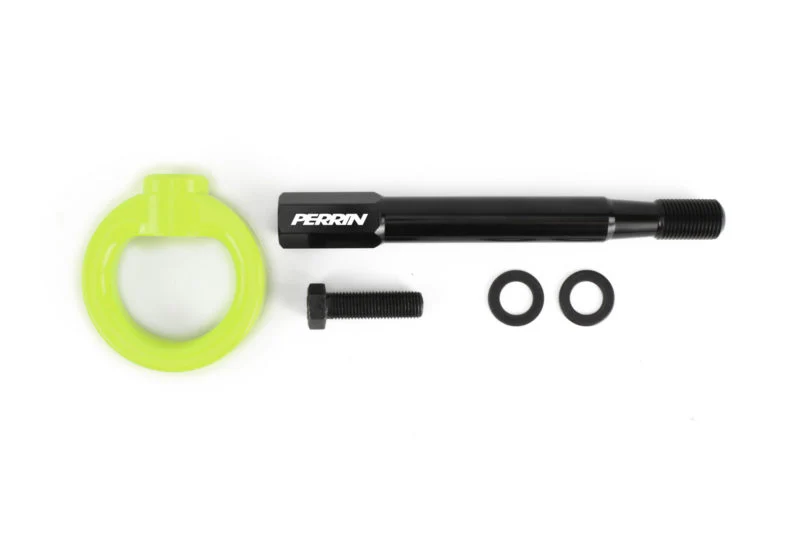Perrin Front Tow Hooks Subaru Outback (2013–2025) Red / Black / Neon Yellow / Hyper Pink