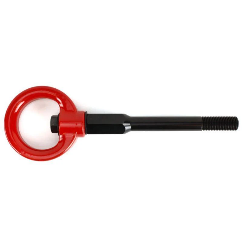 Perrin Tow Hooks Subaru Legacy (2005–2009) Front - Red / Black / Neon Yellow / Hyper Pink - Image 4