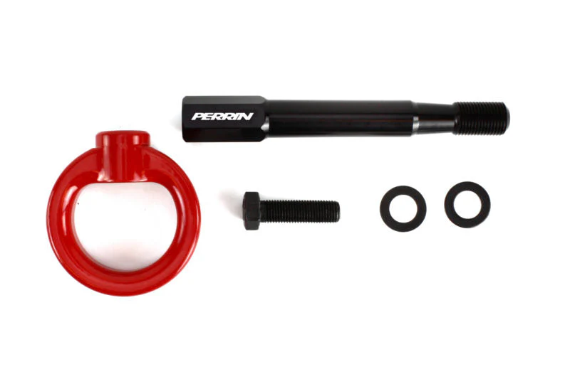 Perrin Front Tow Hooks Subaru BRZ GR86 (2022–2025) Black / Hyper Pink / Neon Yellow / Red - Image 3