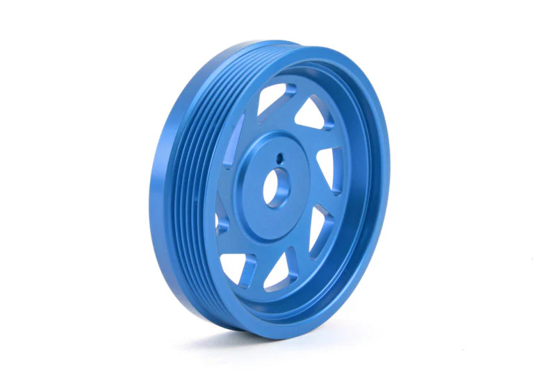 Perrin Lightweight Crank Pulley Subaru Crosstrek (13-25) Crosstrek Wilderness (24-25) Black / Red or Blue - Image 9