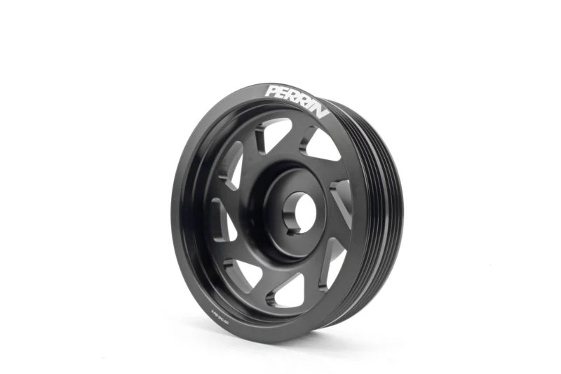 Perrin Lightweight Crank Pulley Subaru Legacy (94-25) Legacy XT (20-25) Black / Red or Blue - Image 7