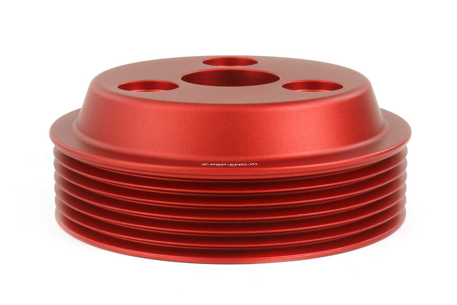 Perrin Water Pump Pulley Subaru Crosstrek (18-20) Black / Blue / Red - Image 9