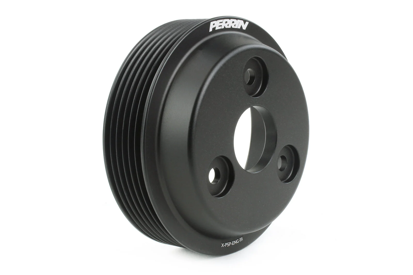 Perrin Water Pump Pulley Subaru Crosstrek (18-20) Black / Blue / Red - Image 4