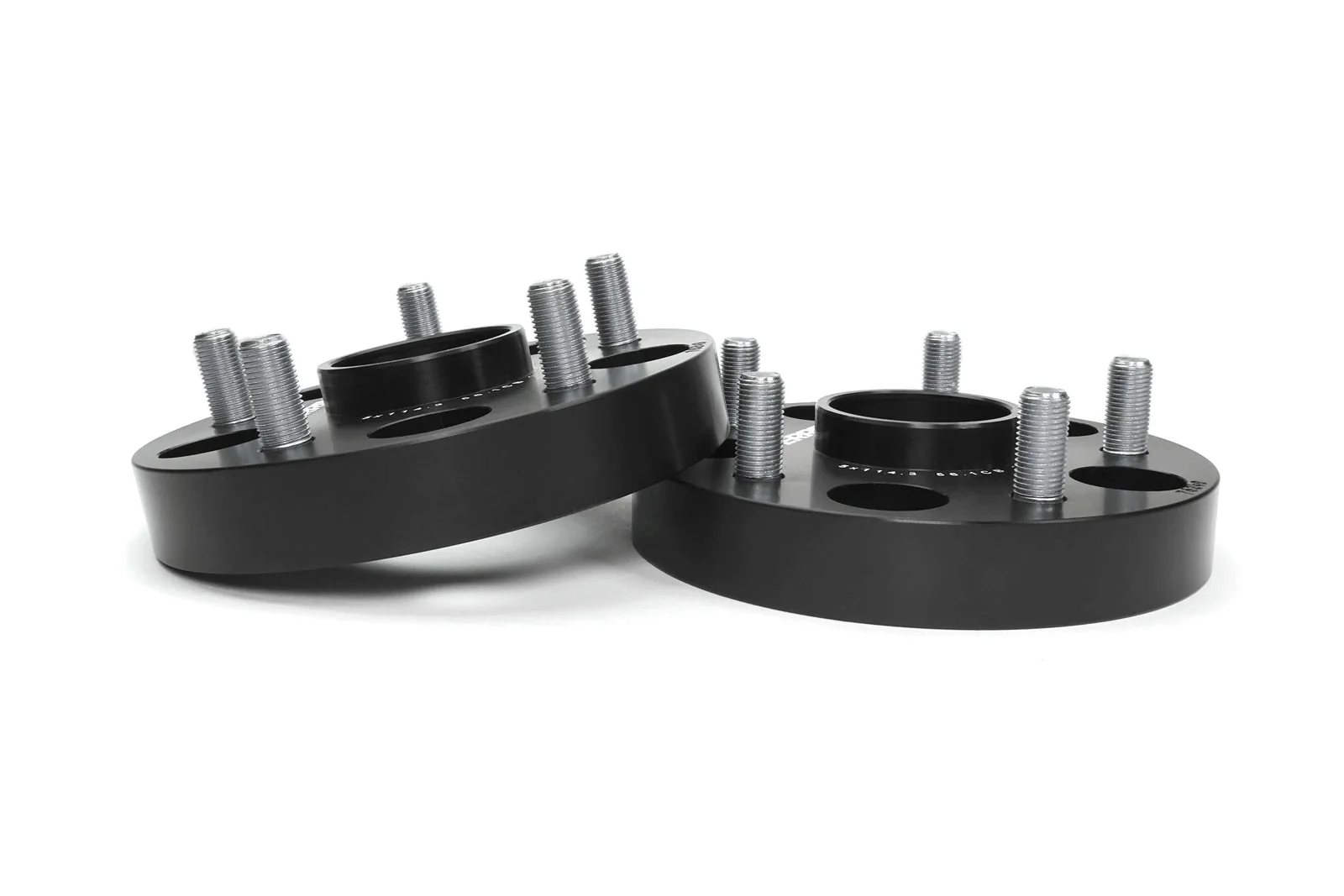 Perrin Wheel Spacers Subaru Crosstrek (24-26) 25mm Pair w/ Studs & Lug Nuts - PSP-WHL-025BK - Image 2