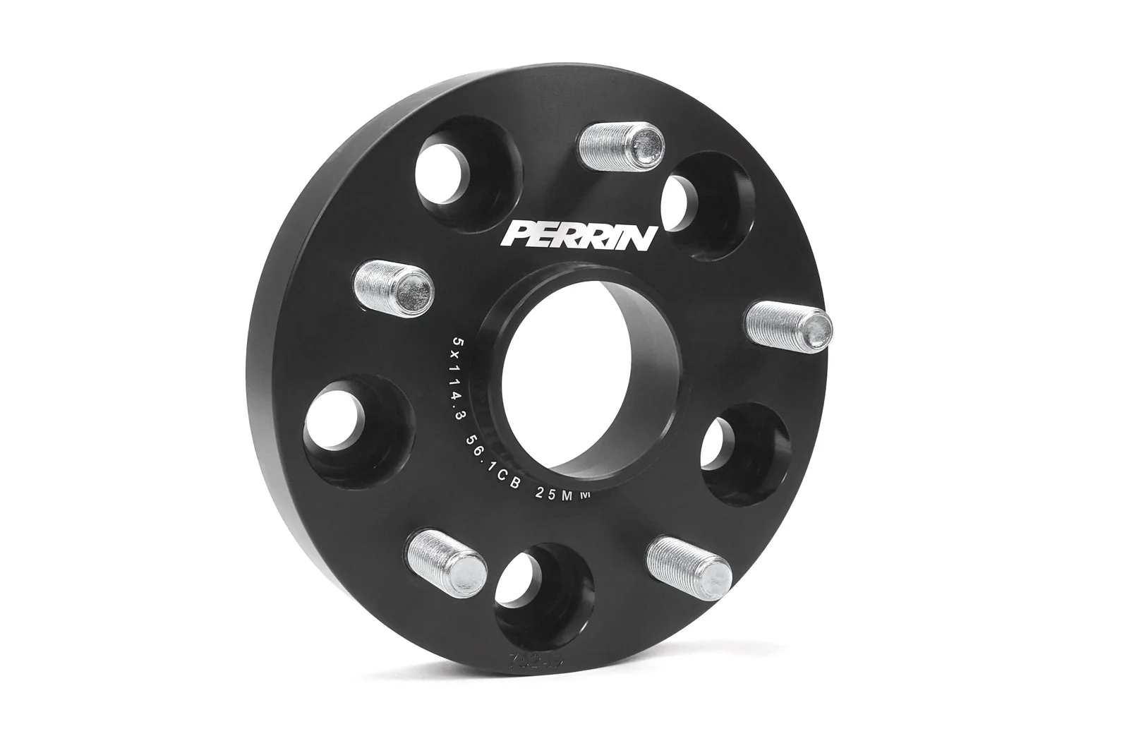 Perrin Wheel Spacers Subaru Crosstrek (24-26) 25mm Pair w/ Studs & Lug Nuts - PSP-WHL-025BK - Image 3
