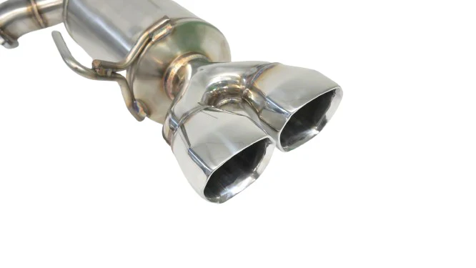 PLM Exhaust Subaru WRX (2022-2025) 2.5" Dual Muffler Axleback w/ Quad Tips - Image 3