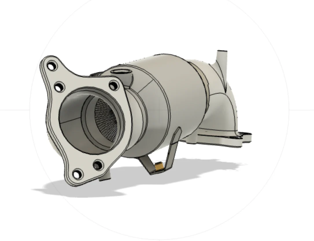 PLM Downpipe Honda Accord 1.5T / 2.0T Turbo (2018-2022) 3" Catted w/ 200 Cell High Flow Cat - Image 3