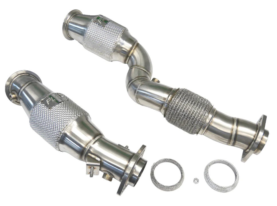 PLM Downpipes BMW M3 G80 M4 G82 M2 G87 S58 (20-25) w/ 400 Cell EPA High Flow Cats