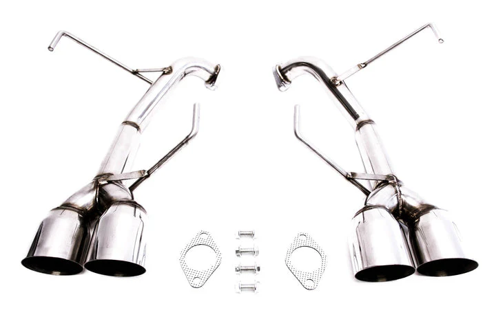 PLM Exhaust for Subaru WRX / STi (2011-2020) Axleback Muffler Delete - Polished or Titanium Blue Tip