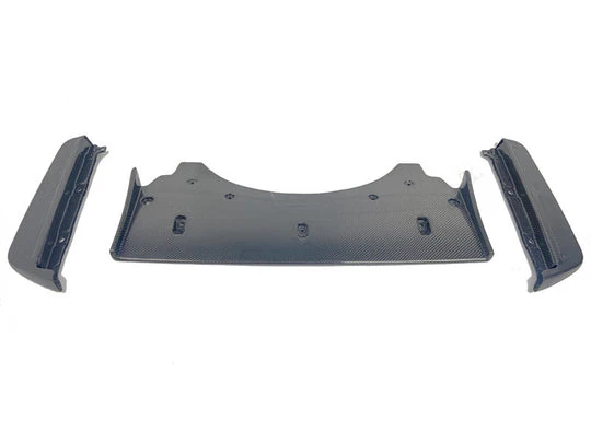 PLM Rear Diffuser for Subaru WRX VB (2022-2026) 3-Piece Carbon Fiber SUB-VB-CF-DIFFUSER-R