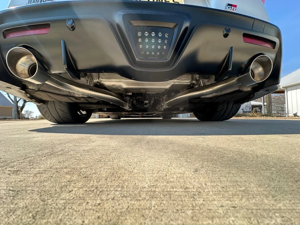 PLM Exhaust Toyota GR Supra 3.0T A90 (2020-2025) Axleback Muffler Delete - Image 2