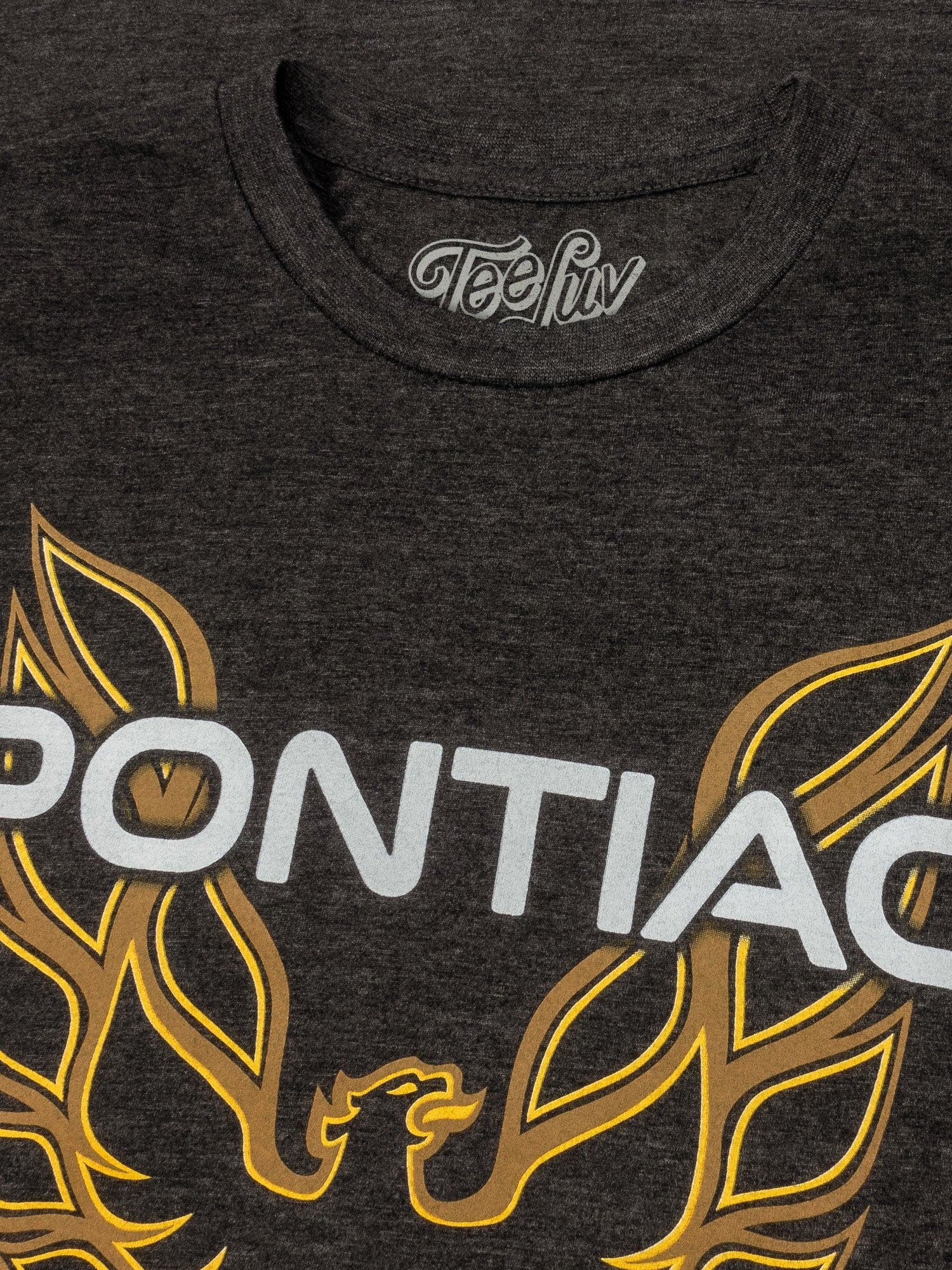 Pontiac Firebird Logo T-Shirt - Gray - Image 2
