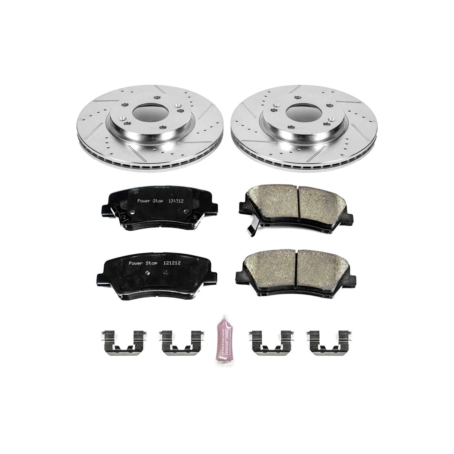 PowerStop Z23 Evolution Hyundai Elantra GT (13-17) Sport Brake Rotors + Pads - Front or Rear - Image 3
