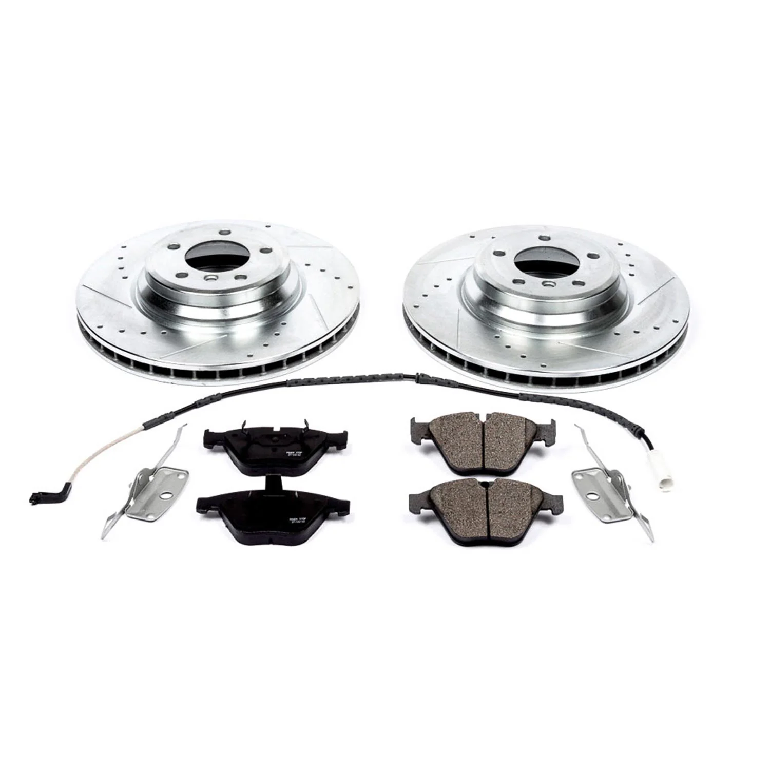 PowerStop Z23 Front Brake Kit BMW 335xi (07–08) 335i (09–10) Performance Rotors & Pads K3015