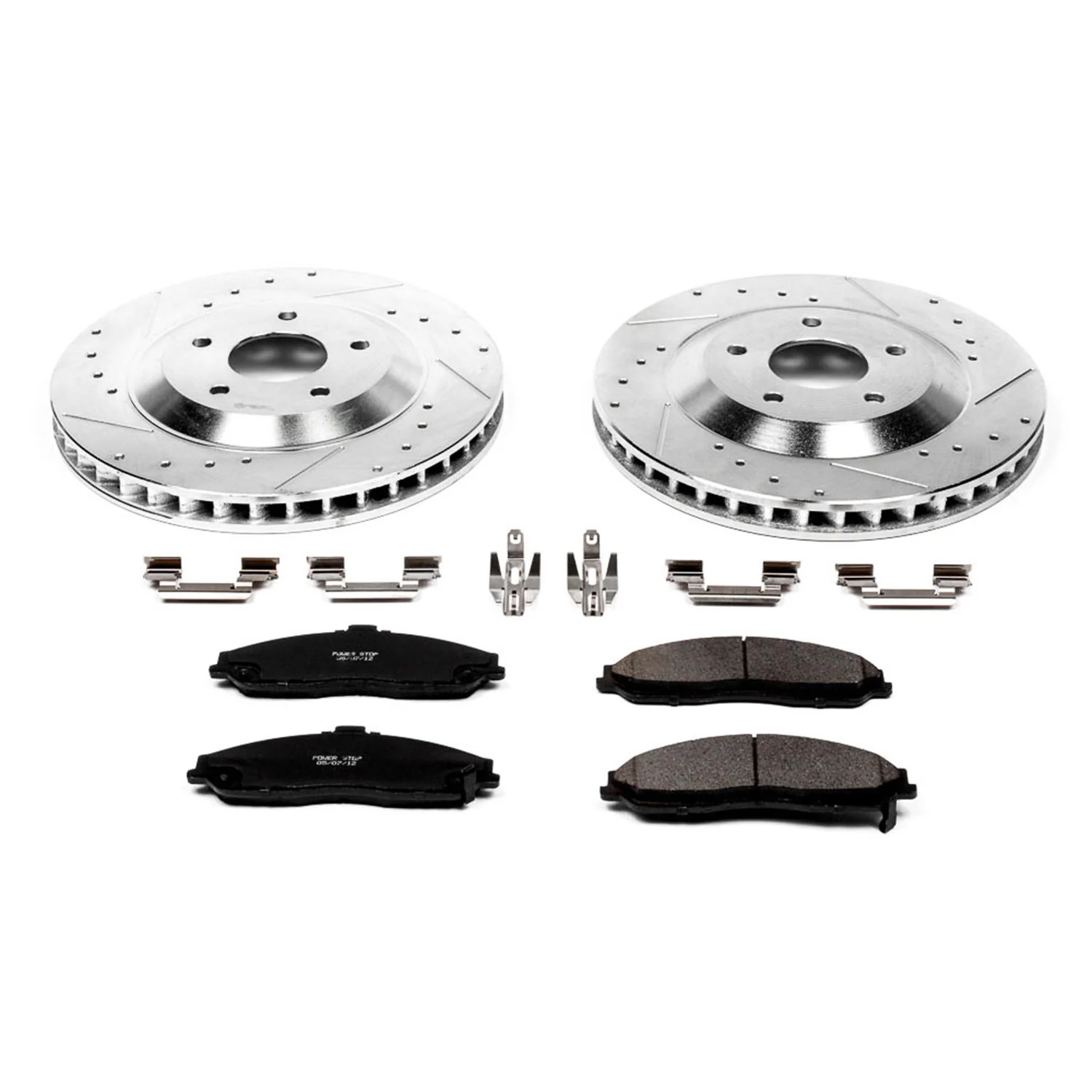 PowerStop Z23 Front Brake Kit Corvette C5 (97–04) Performance Rotors & Pads K1559