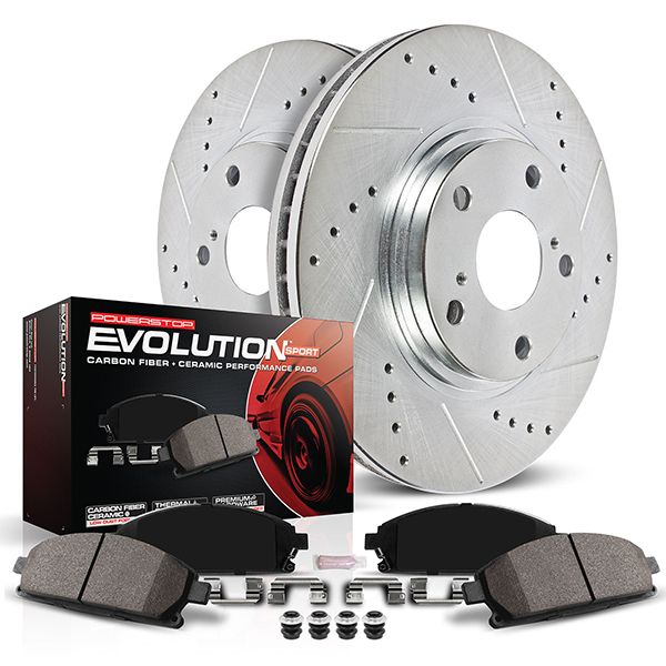 PowerStop Z23 Front Brake Kit Chevy Sonic (12–16) Performance Rotors & Pads K5550 - Image 6
