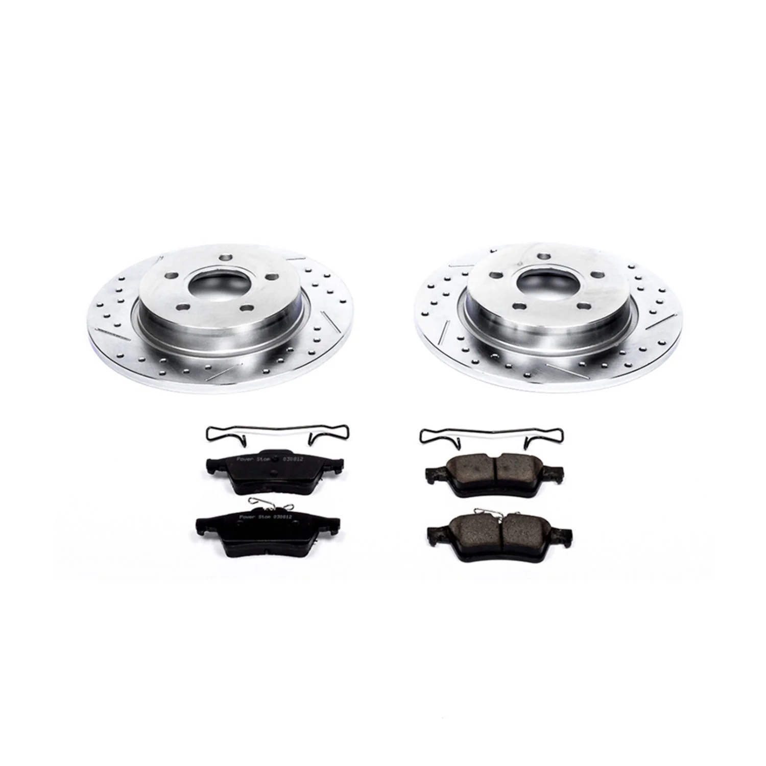 PowerStop Z23 Front Brake Kit Ford Focus ST (14-18) Performance Rotors & Pads K7147