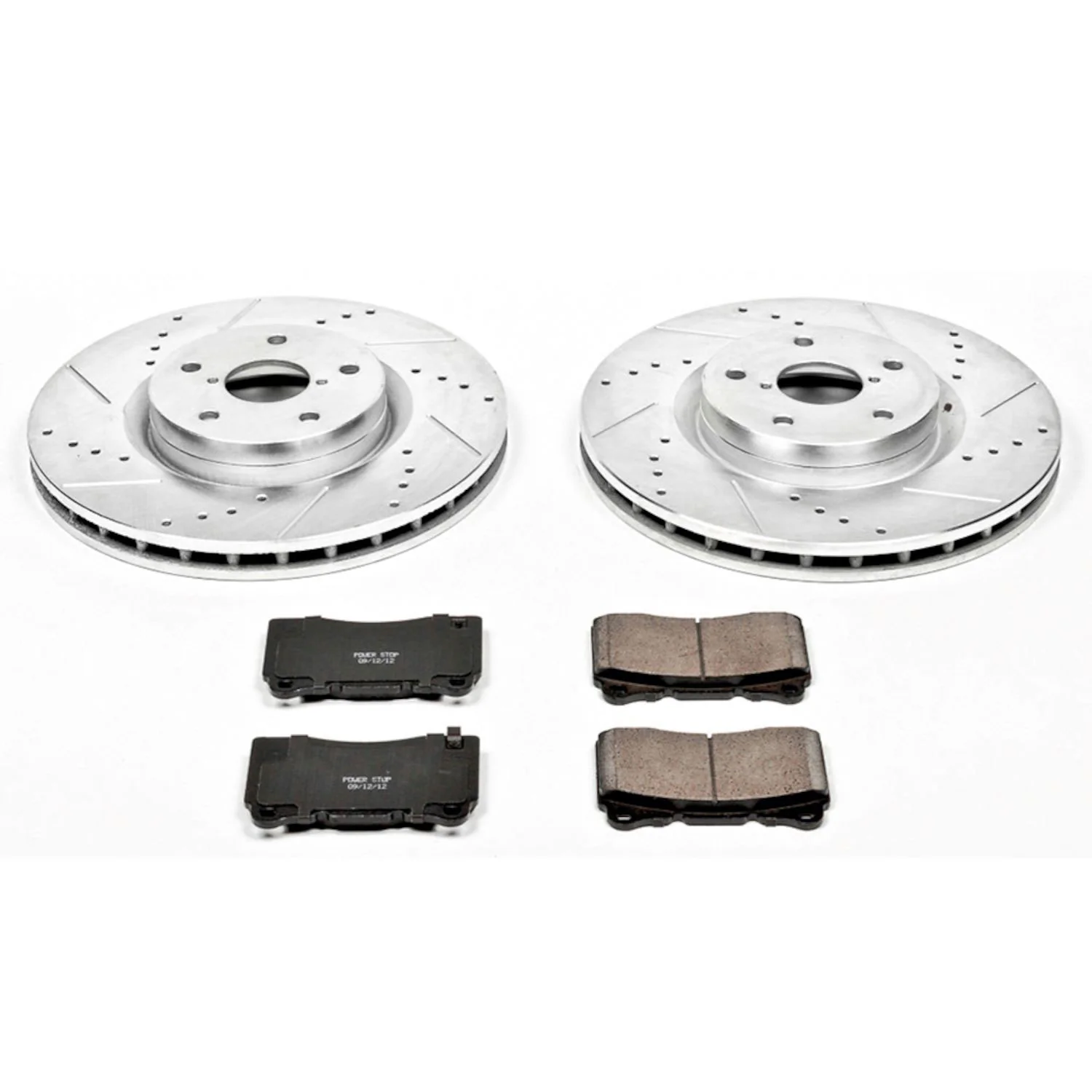 PowerStop Z23 Rear Brake Kit Subaru WRX STI (05-17) WRX (2020) Performance Rotors & Pads K131