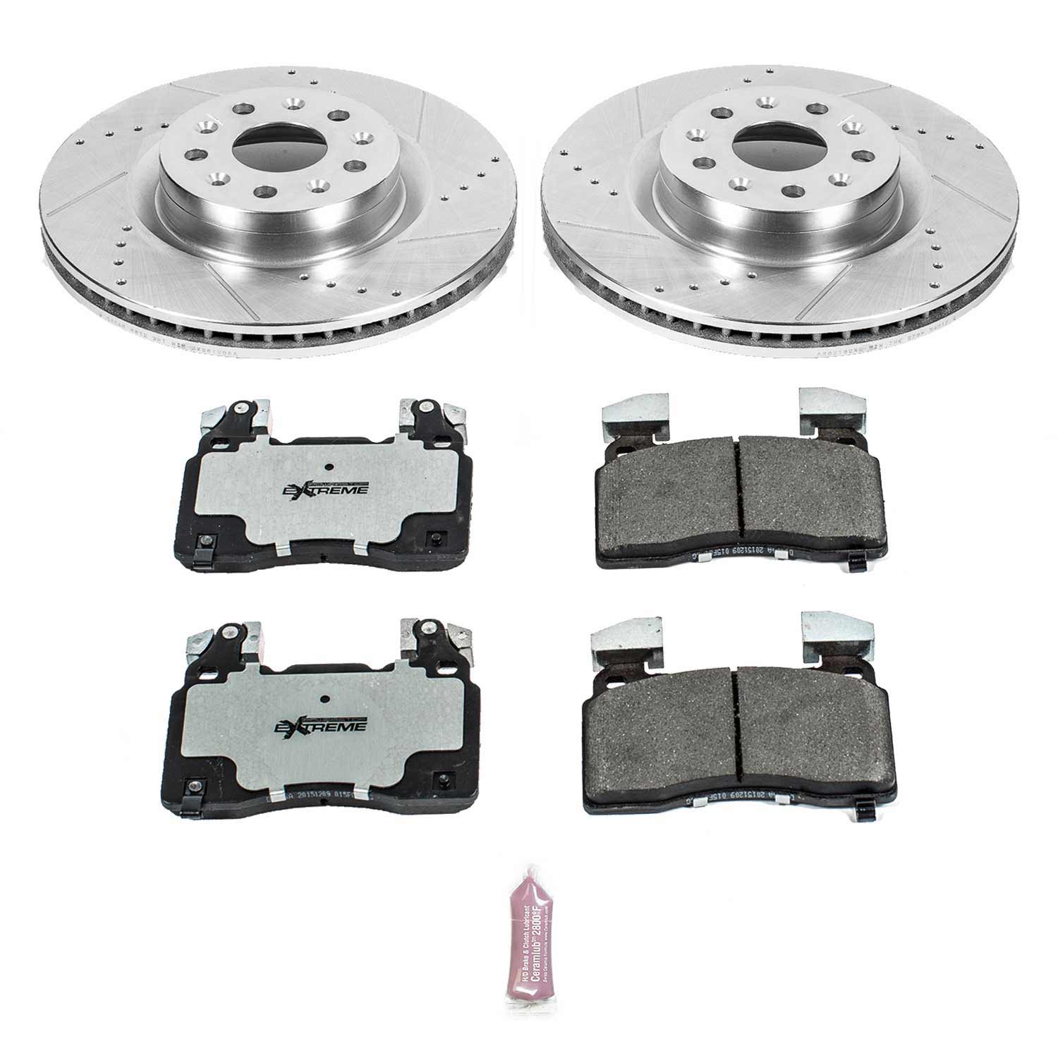 PowerStop Z26 Front Brake Kit Cadillac CTS Vsport (14–19) Performance Rotors & Pads K6998-26 - Image 4
