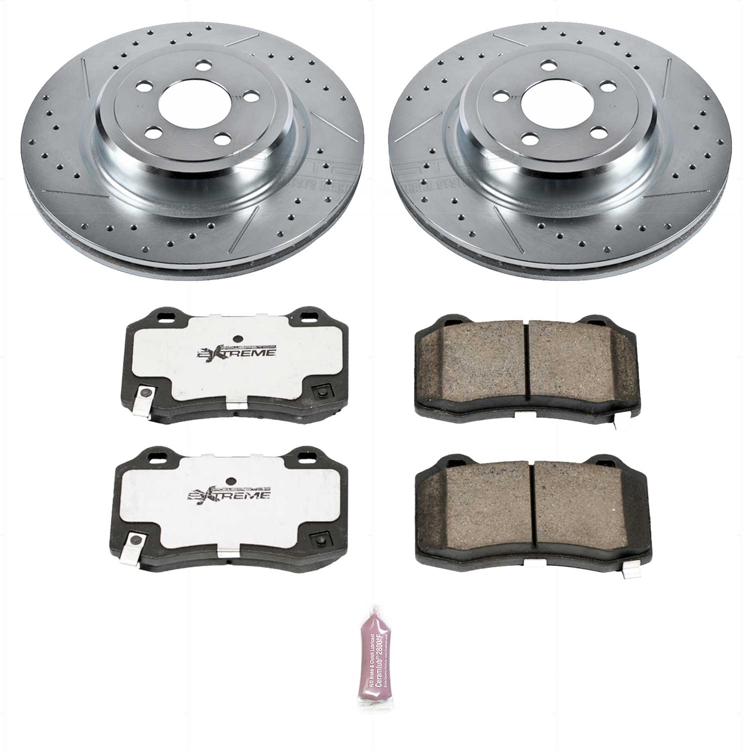 PowerStop Z26 Front Brake Kit Dodge Magnum SRT8 (06-08) Performance Rotors & Pads K4695-26
