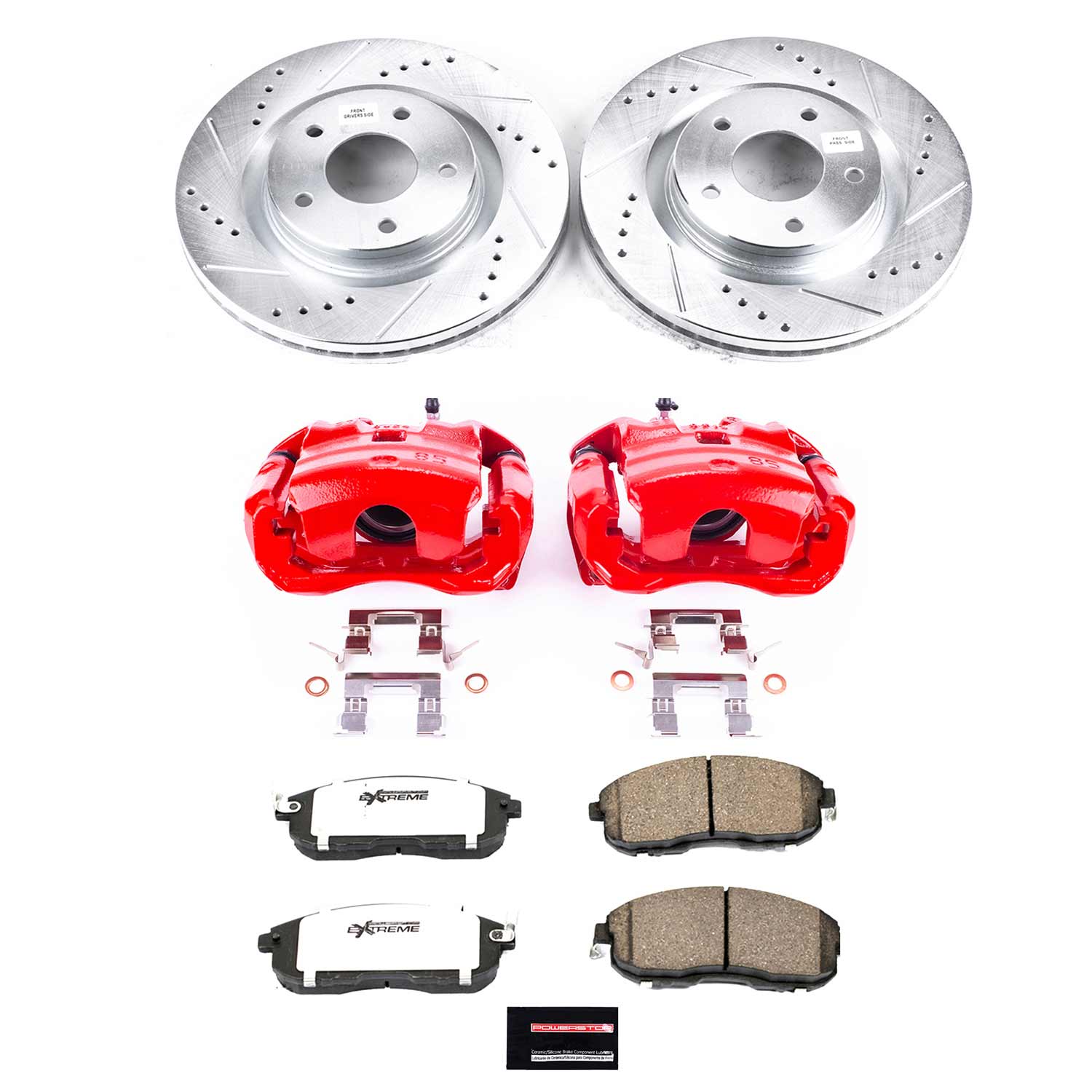 PowerStop Z26 Front Brake Kit Nissan Juke (11–13) Performance Rotors & Pads KC8327-26