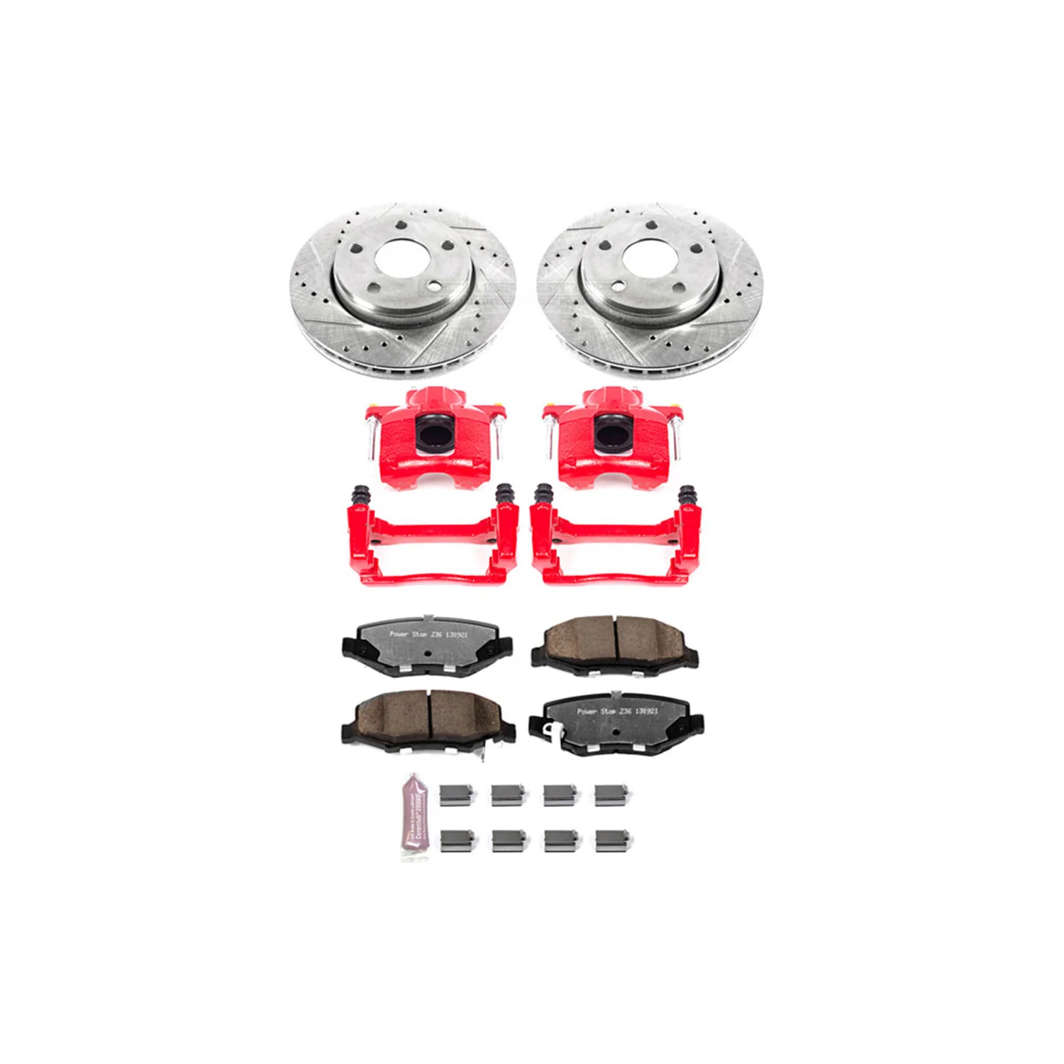 PowerStop Z36 Front or Rear Brake Kit Jeep Wrangler (07-17) Wrangler JK (2018) Performance Rotors & Pads w/ or w/ out Caliper - Image 5