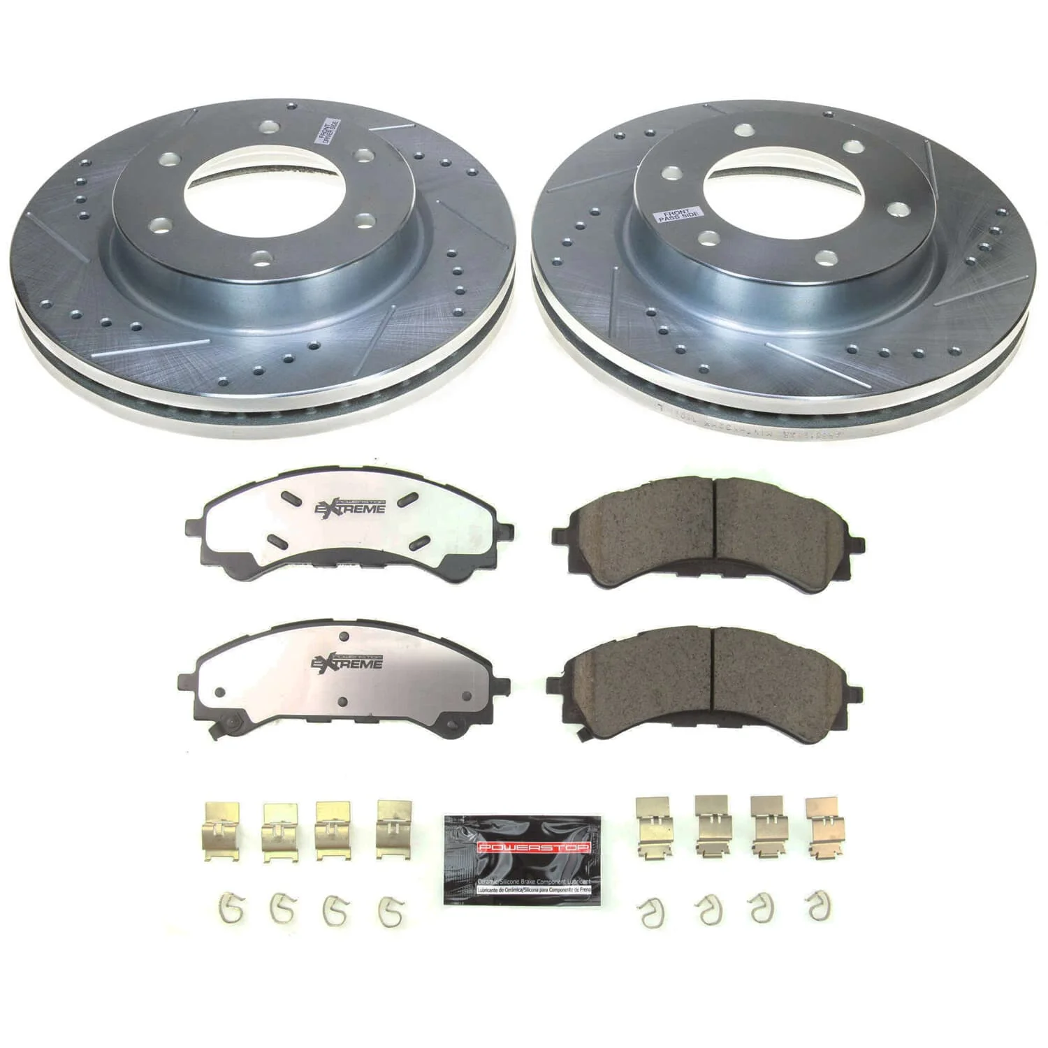 PowerStop Z36 Rear Brake Kit Ford Bronco (21-24) Performance Rotors & Pads K8413-36