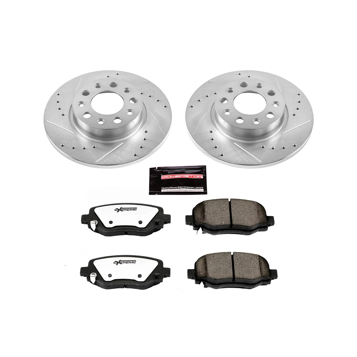 PowerStop Z36 Rear Brake Kit Jeep Renegade (15-23) Performance Rotors & Pads K7301-36