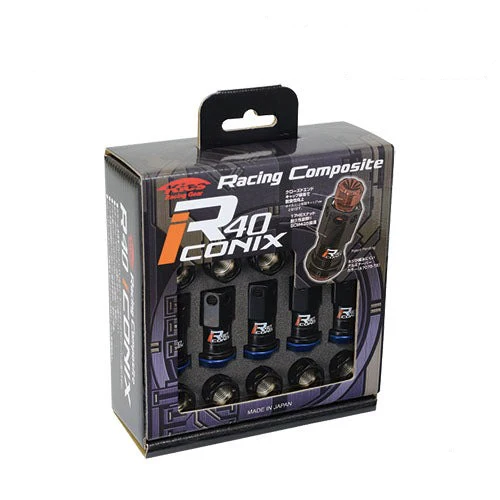 Project Kics Lug Nuts Set [R40 Iconix Racing Composite] 12X1.5 or 12X1.25 - Image 14