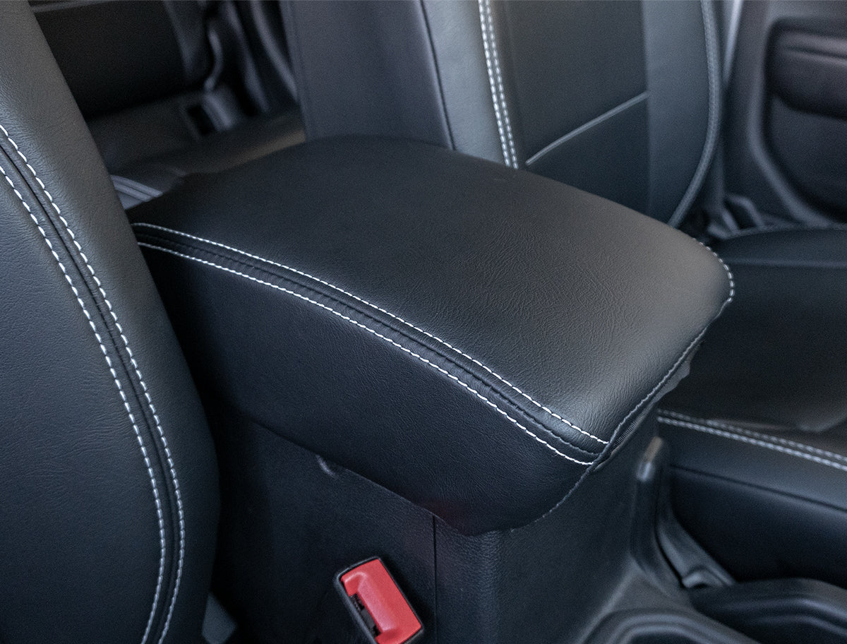PRP Center Console Covers Jeep Wrangler JL (2018-2022) - Multiple Stitching Color Options - Image 4