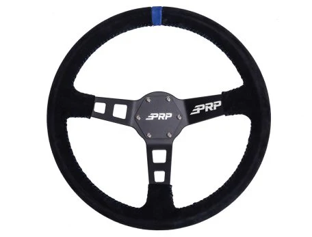 PRP Deep Dish Steering Wheel [6 Point Bolt Pattern] Leather or Suede - Image 8