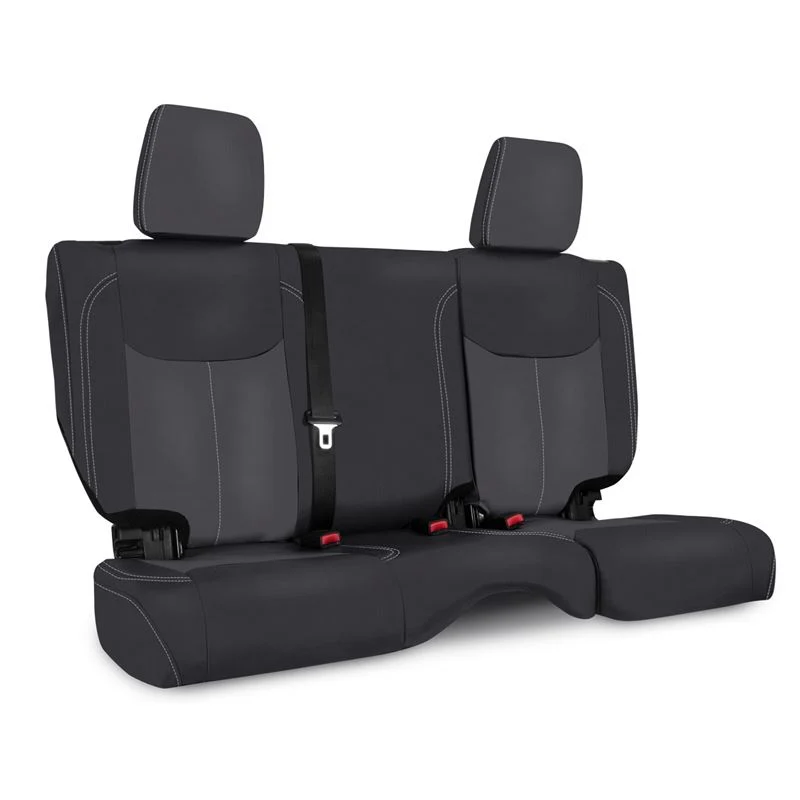 PRP Rear Seat Covers Jeep Wrangler JK 2 / 4 Door (2013-2017) - Multiple Stitching Color Options - Image 3