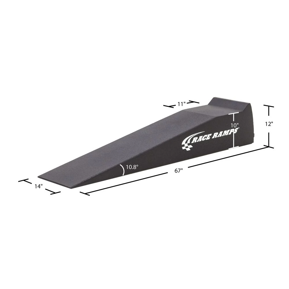 Race Ramps 10" Tall XT Race Ramps (10.8 Degree Approach Angle) One-Piece / Two-Piece / Heavy Duty Two-Piece - Image 4