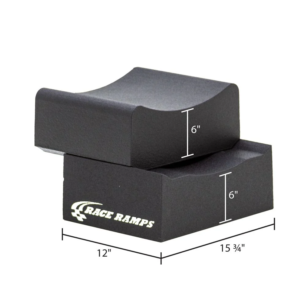 Race Ramps 12" One Piece Wheel Cribs (1500 lb Capacity) RR-WC-12 - Image 3