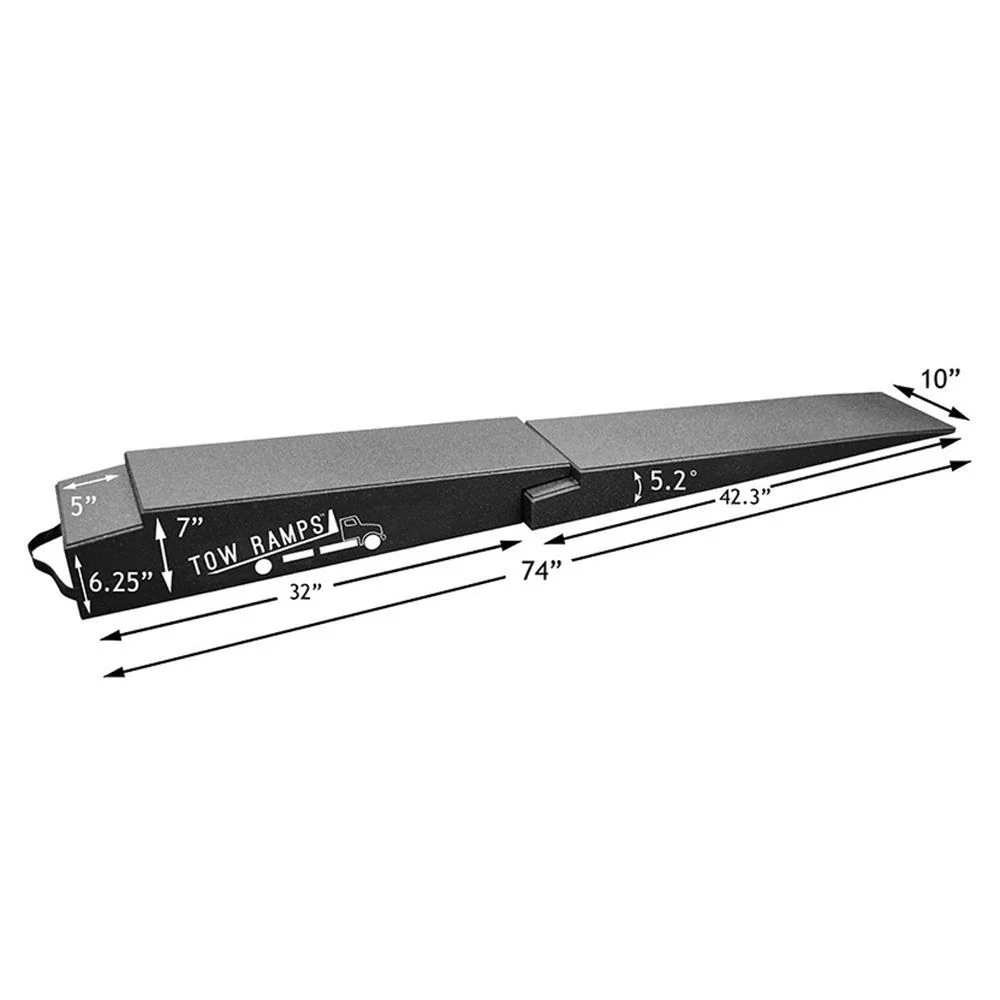 Race Ramps 7" Flatbed HD Ramps (5.2 Degree Approach Angle) 1 or 2 Piece - Image 5