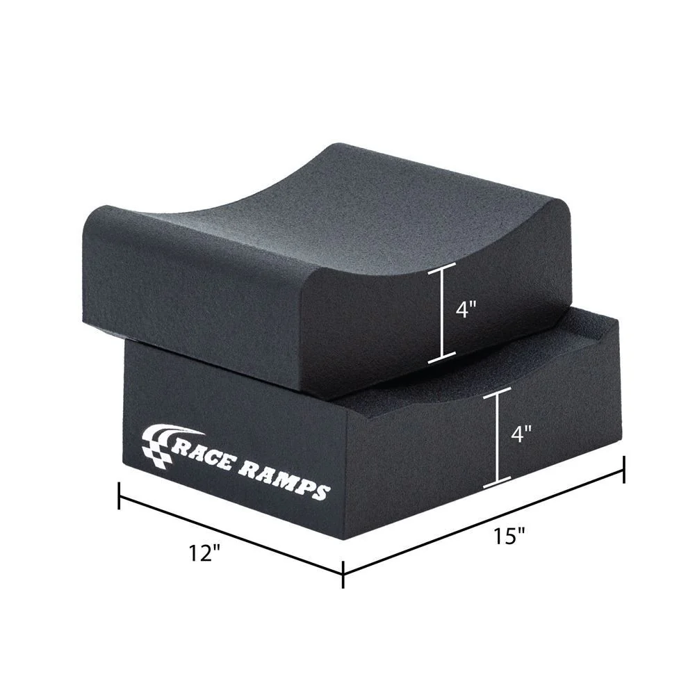 Race Ramps 8" Tall Supercar Wheel Cribs (1,500 lbs. / Crib Capacity) One-Piece or Two-Piece - Image 11
