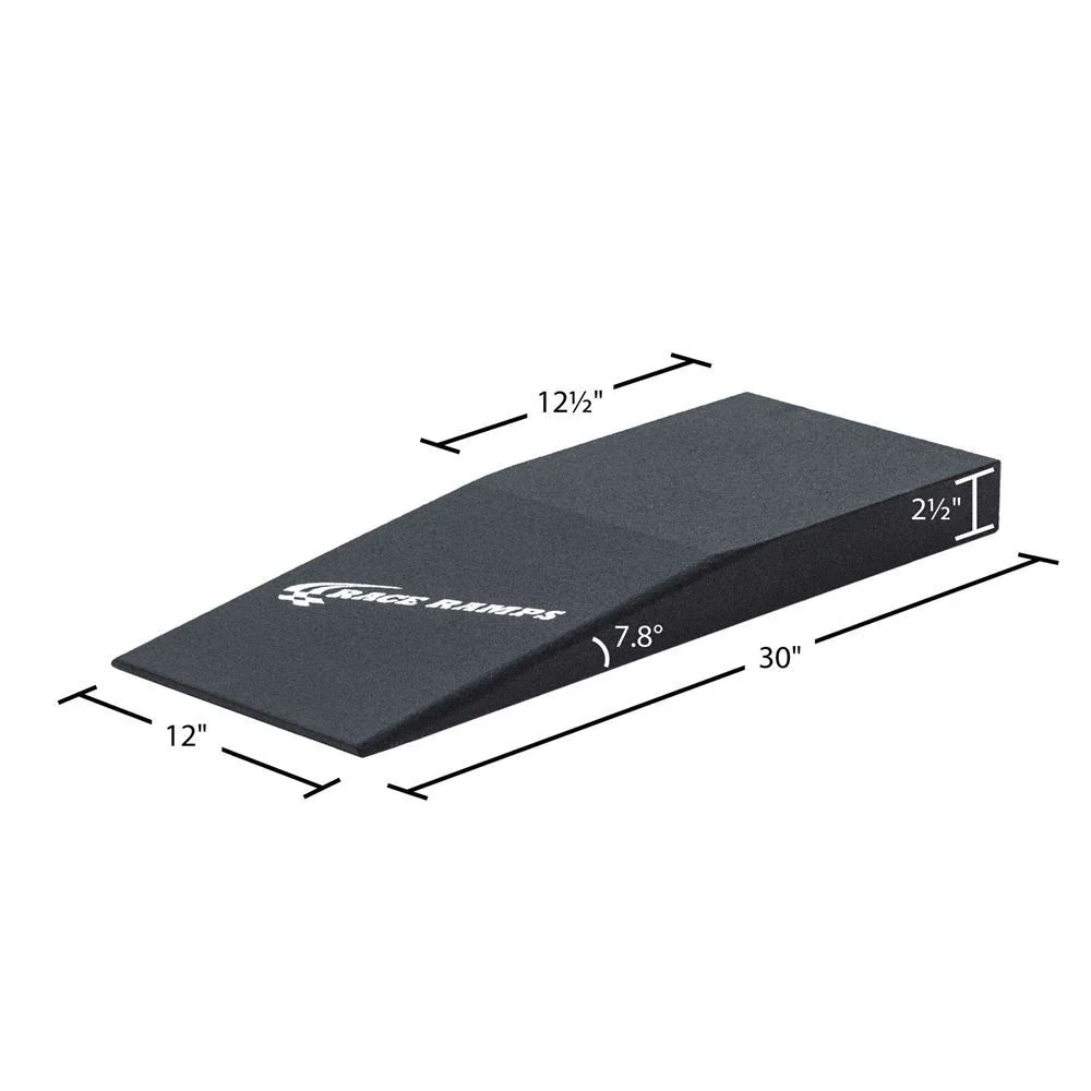 Race Ramps Car Scale Ramps (7.8 or 8.7 Degree Approach Angle) Set of 4 or Two Ramps - Image 7