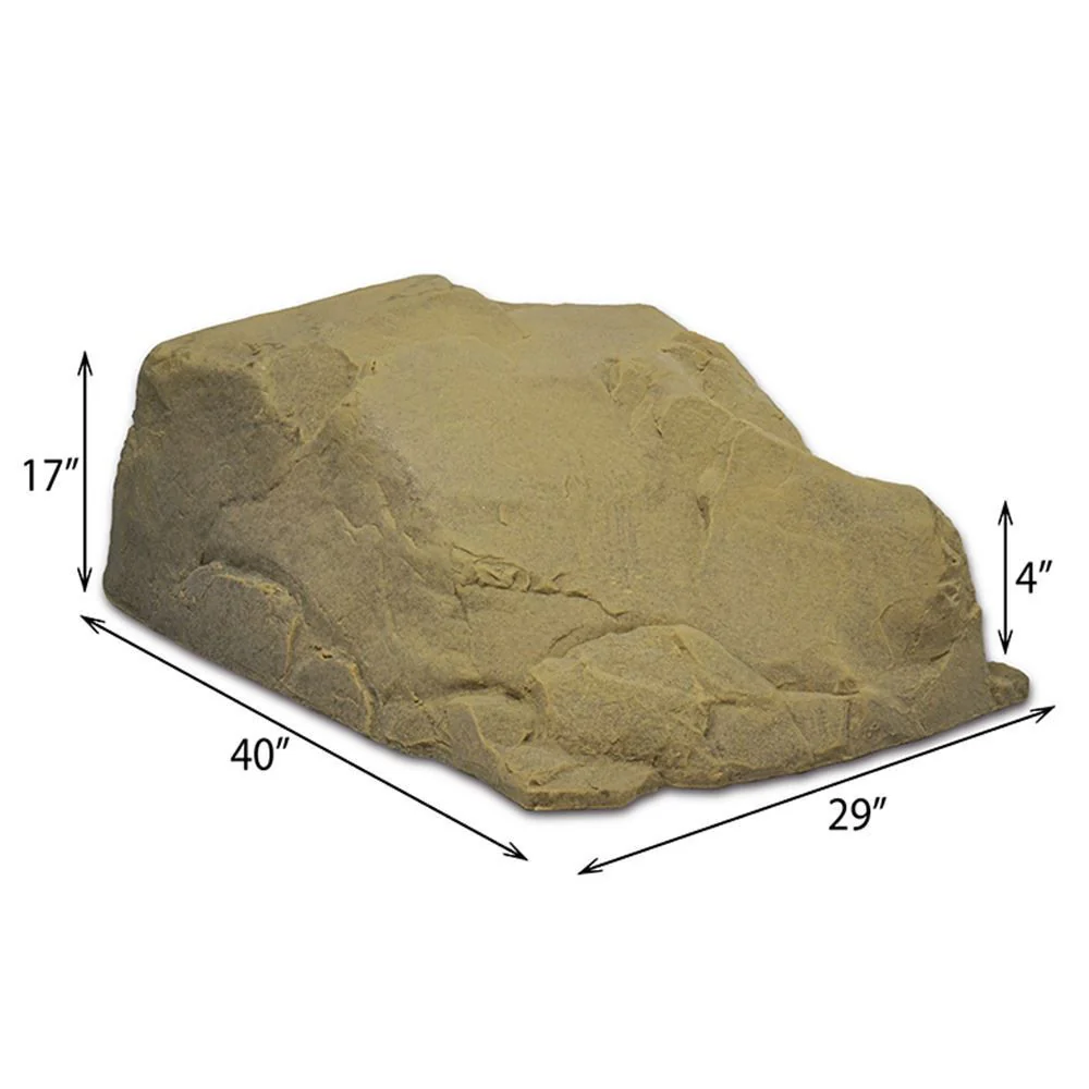Race Ramps Show Rock (6" H / 10" H / 17" H) Riverbed / Sandstone / Fieldstone Finish - Image 12