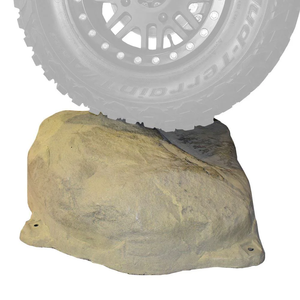 Race Ramps Show Rock (6" H / 10" H / 17" H) Riverbed / Sandstone / Fieldstone Finish - Image 5