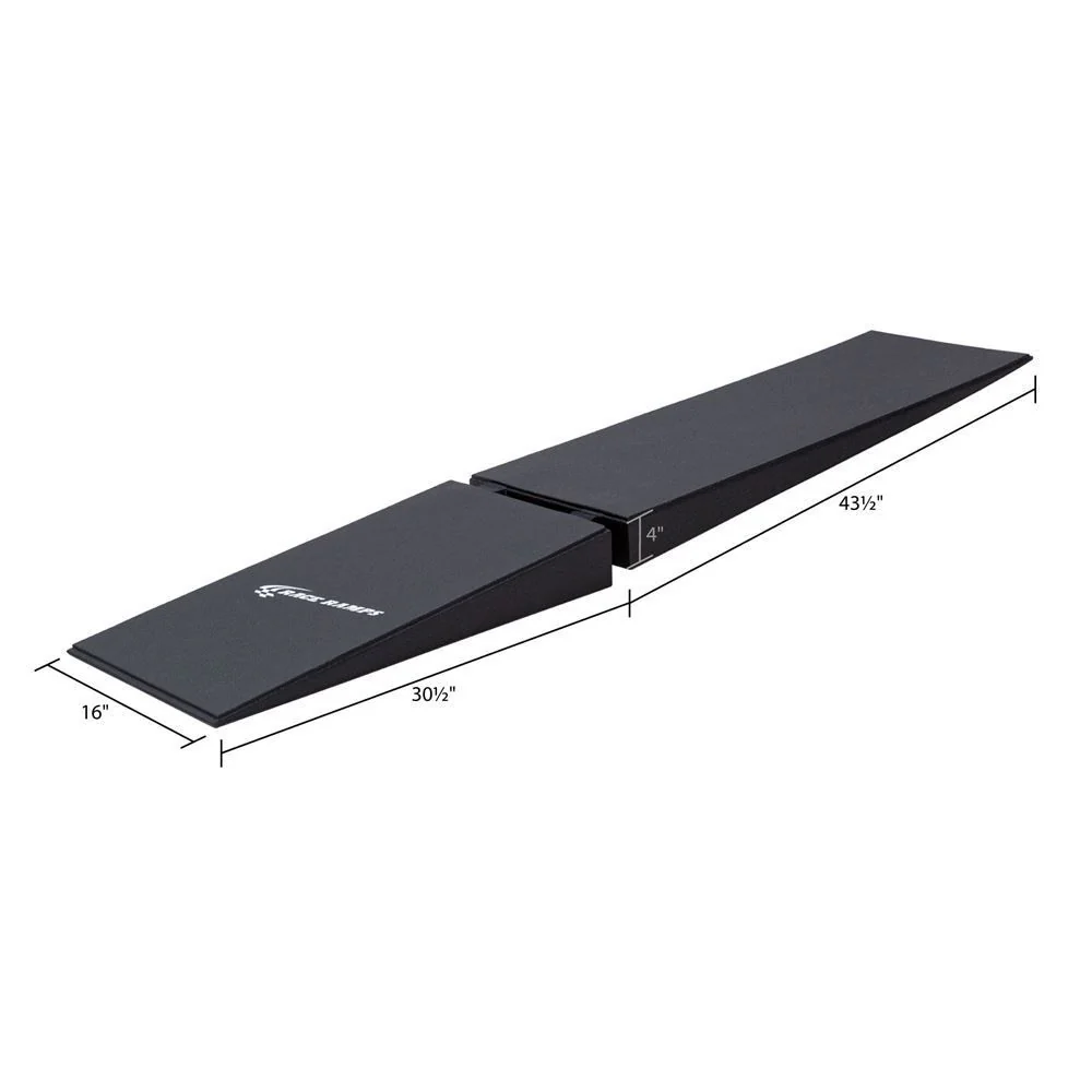 Race Ramps XTenders for Portable Pit/16" Restyler Ramps w/Fold (4 Degree Approach Angle) RR-EX-PPS - Image 2