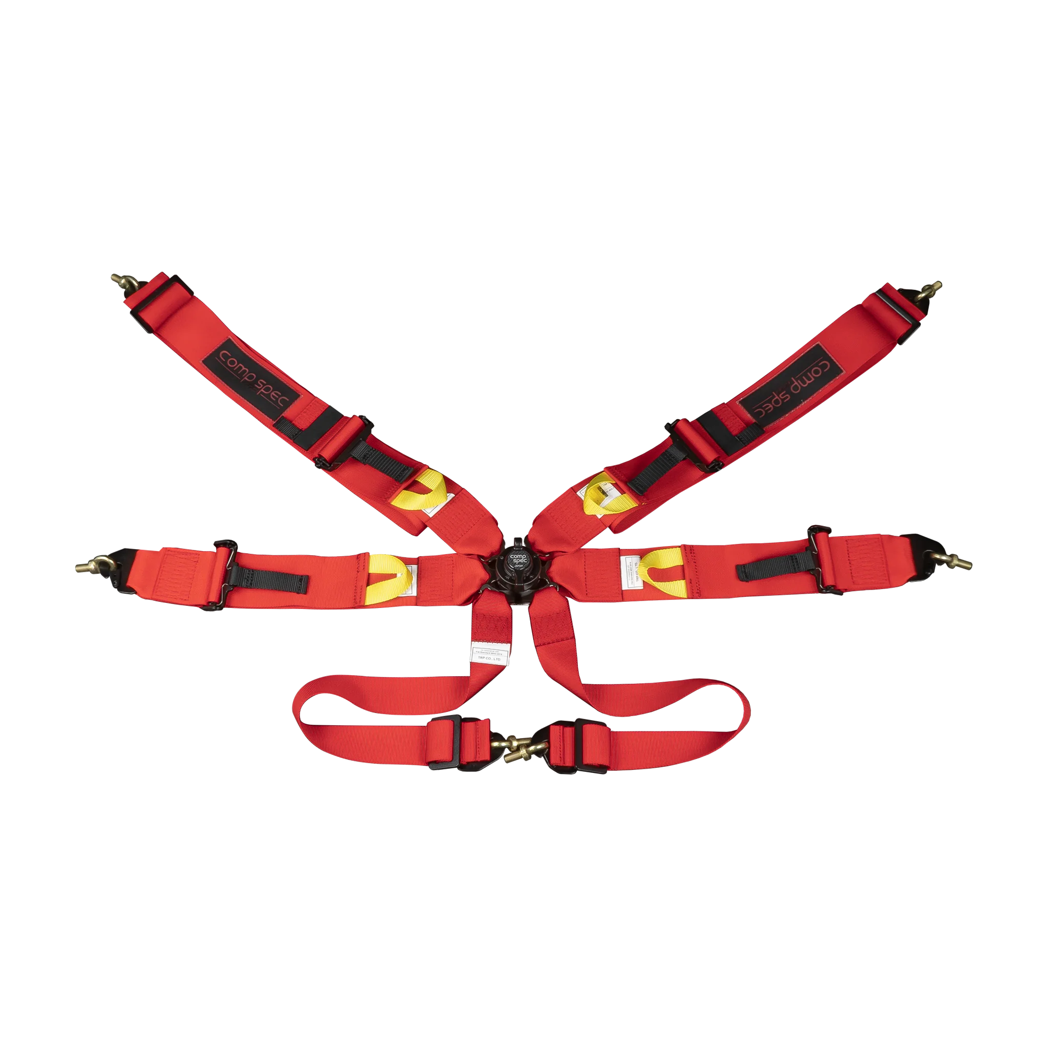 DND Racing Harness (Comp Spec - FIA Approved) 6 Point - Black / Purple / Red / Gray