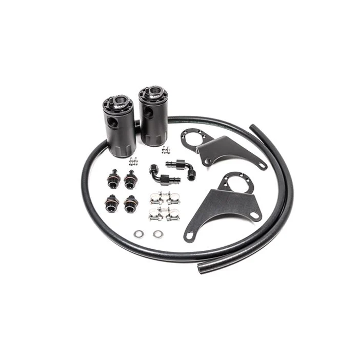Radium Engineering Catch Can Kit Mitsubishi EVO 8-9 (Fluid Lock) Single PCV/ Single CCV/ Dual Catch - Image 3