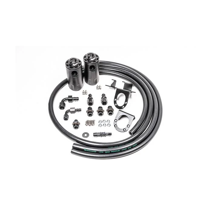 Radium Engineering Catch Can Kit Toyota Tundra (2007-2021) Single PCV/ Dual CCV/ Dual Catch - Image 2