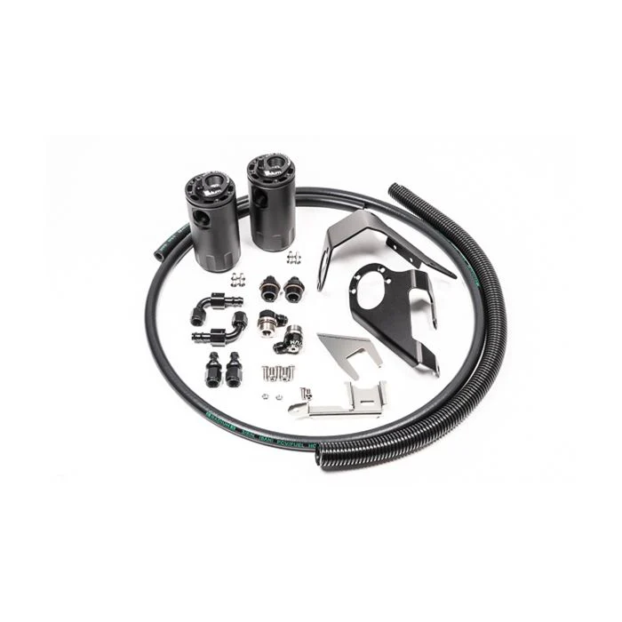 Radium Engineering Catch Can Kit Nissan 370Z (Dual) Fluid Lock - 20-0525-FL