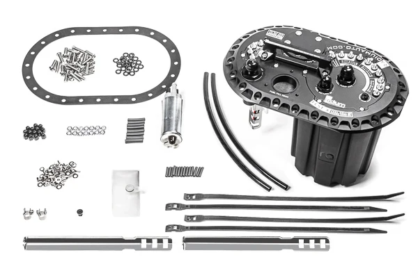 Radium Engineering FCST-X Surge Tank - Walbro GSS342/ AEM 50-1200/ DW440/ Walbro GSS342/ Bosch BR540/ F90000267/274/285/ Brushless Ti Automotive E5LM - Image 10